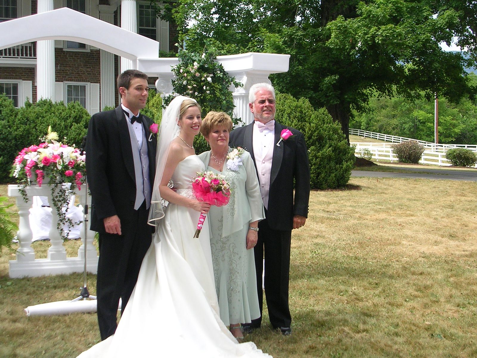 Amber and her family.
